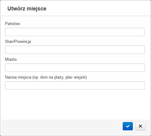 Recenzja Bibisco - miejsce